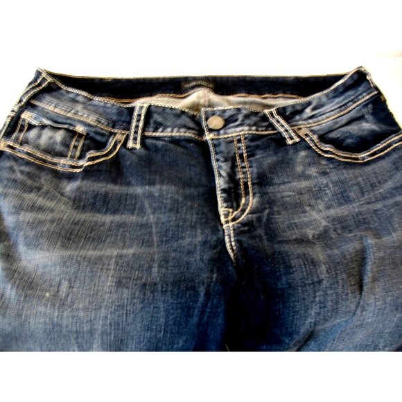 Silver Suki  Women's  Size 18/L30 Mid Straight - Picture 5 of 9